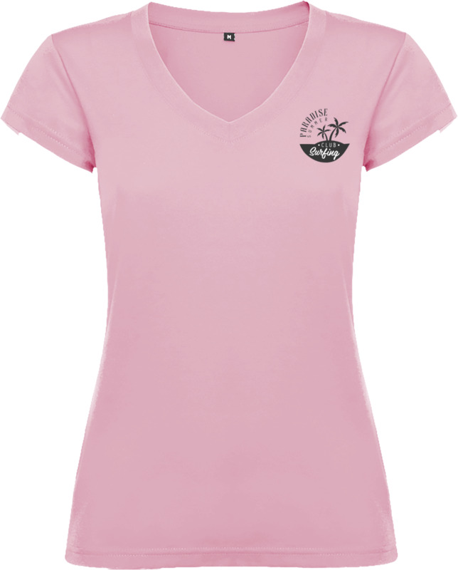 Victoria short sleeve women's v-neck t-shirt - Image 48