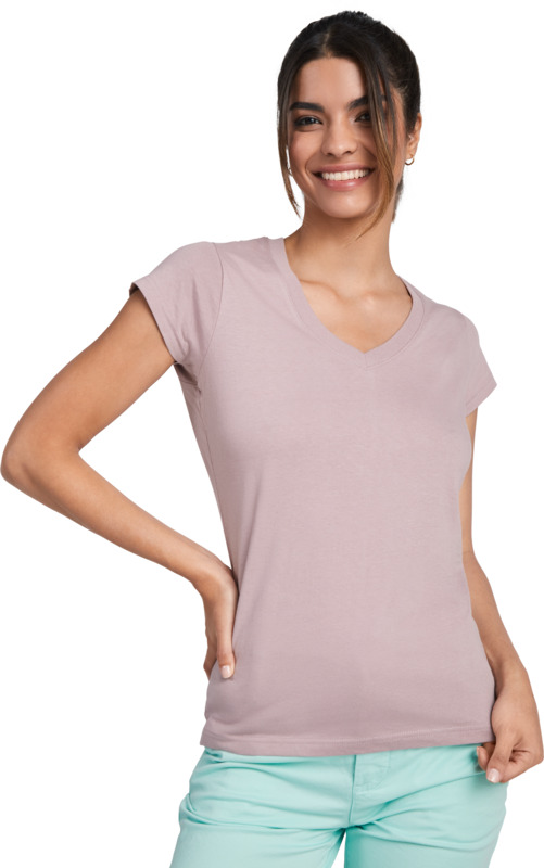 Victoria short sleeve women's v-neck t-shirt - Image 57