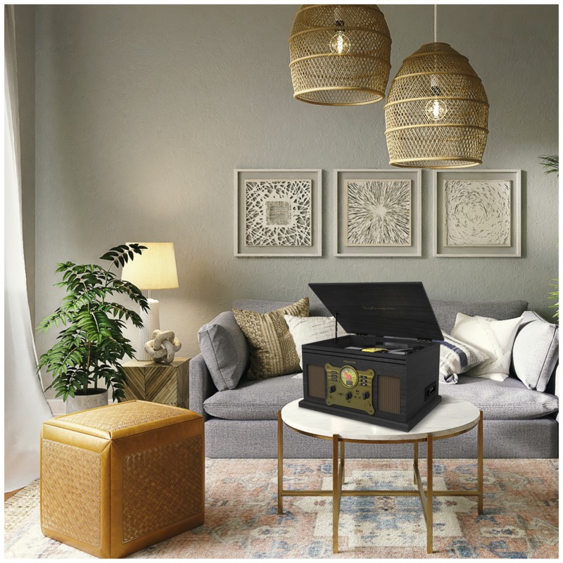 Prixton Century vinyl turntable and music player - Image 4