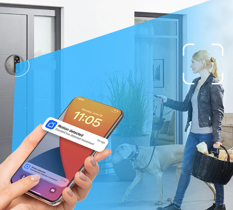 Prixton DV50 smart wifi door guard viewer - Image 5