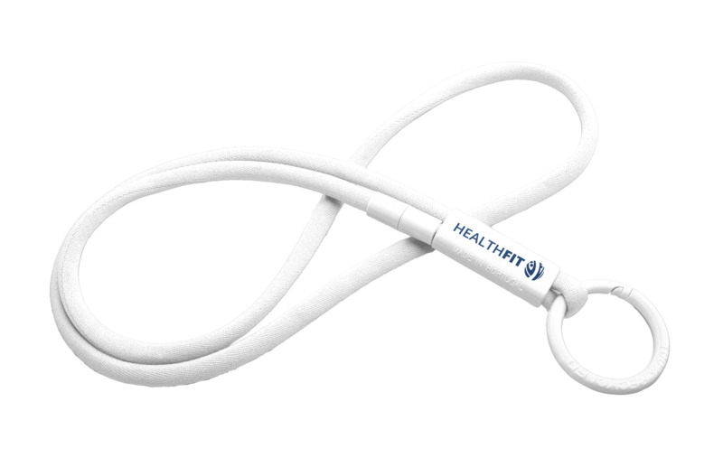 Tubyard lanyard with recycled plastic tube - Image 3
