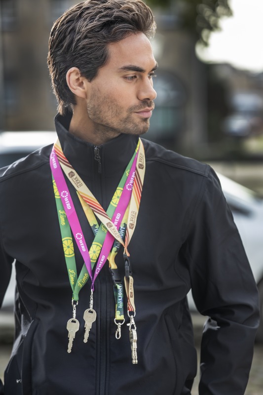 Bucks sublimation lanyard with safety buckle - Image 6