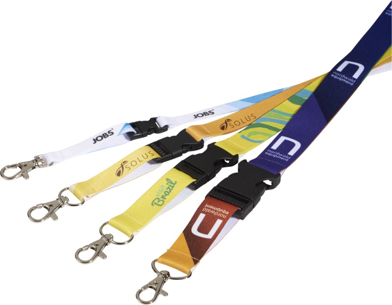 Bucks sublimation lanyard with safety buckle - Image 7