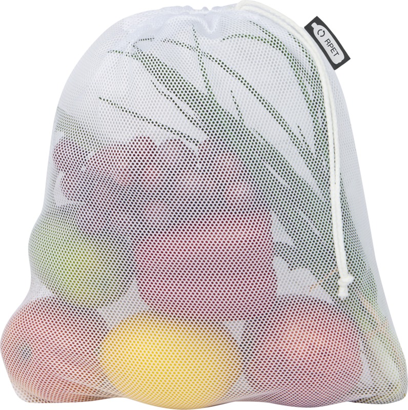 Set of 3 recycled polyester grocery bags - Image 4