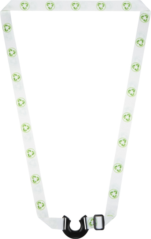 Lian sublimation RPET lanyard with bottle holder