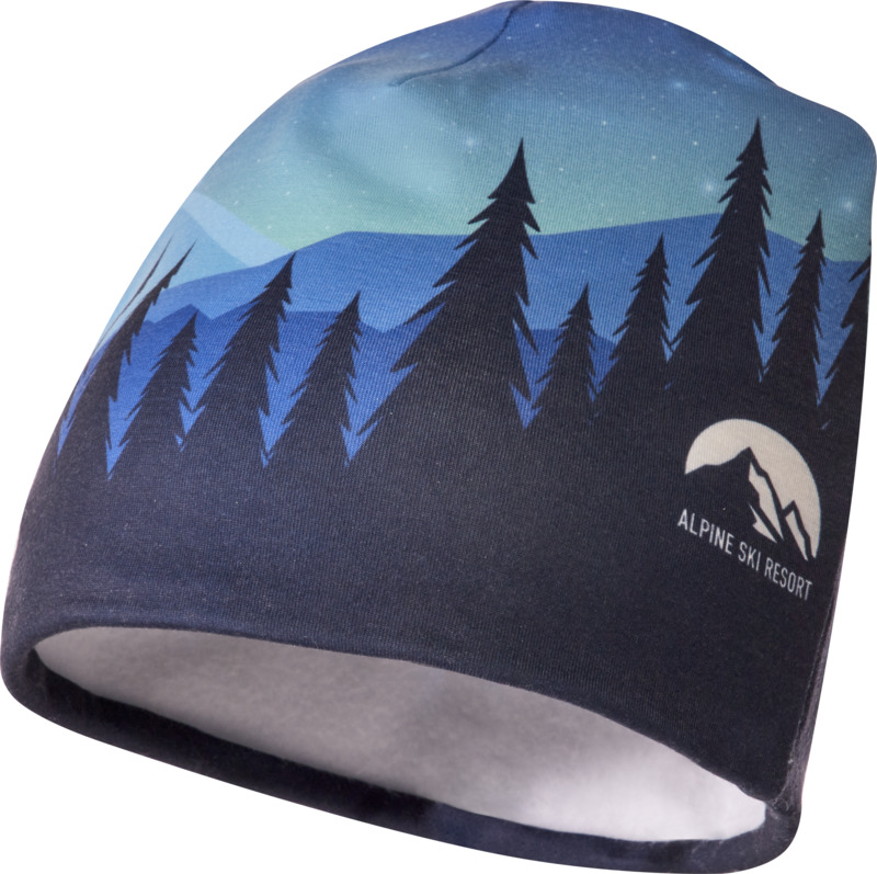 Loki sublimation RPET beanie with a fleece layer