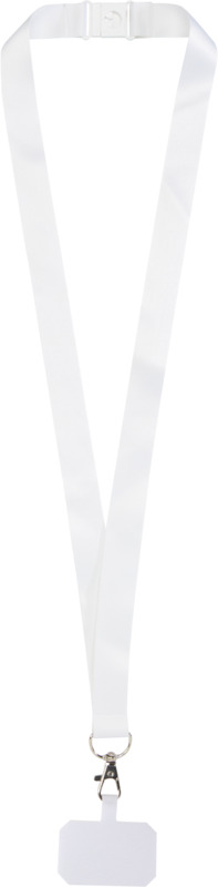 Addie sublimation RPET lanyard with phone holder and safety breakaway - Image 3