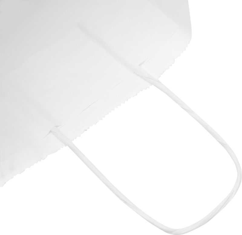 Kraft 80 g/m2 paper bag with twisted handles - 18 x 8 x 21 cm - Image 5