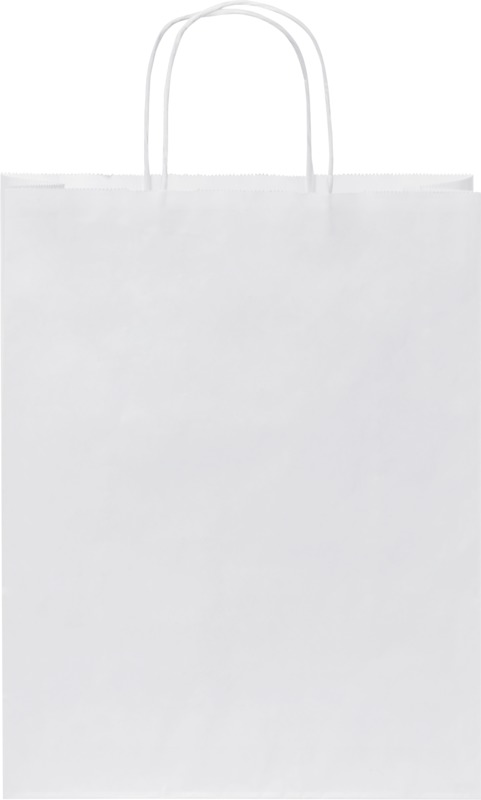Kraft 80 g/m2 paper bag with twisted handles - 25 x 11 x 32 cm - Image 2