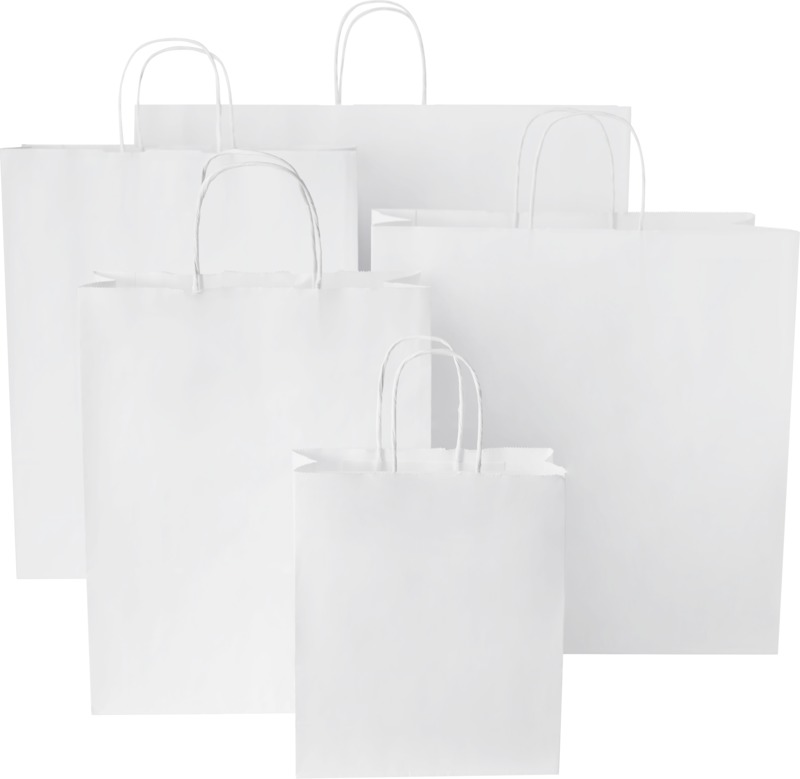 Kraft 80-90 g/m2 paper bag with twisted handles - 32 x 12 x 40 cm - Image 6