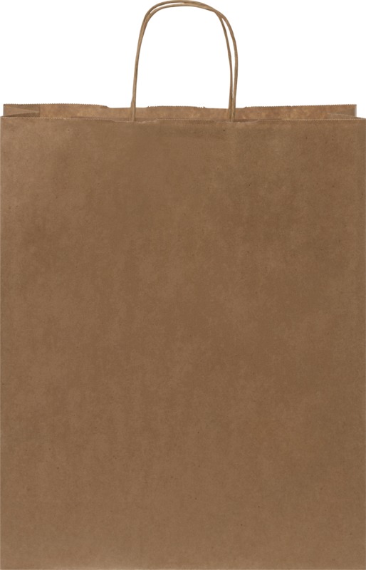 Kraft 80-90 g/m2 paper bag with twisted handles - 32 x 12 x 40 cm - Image 8