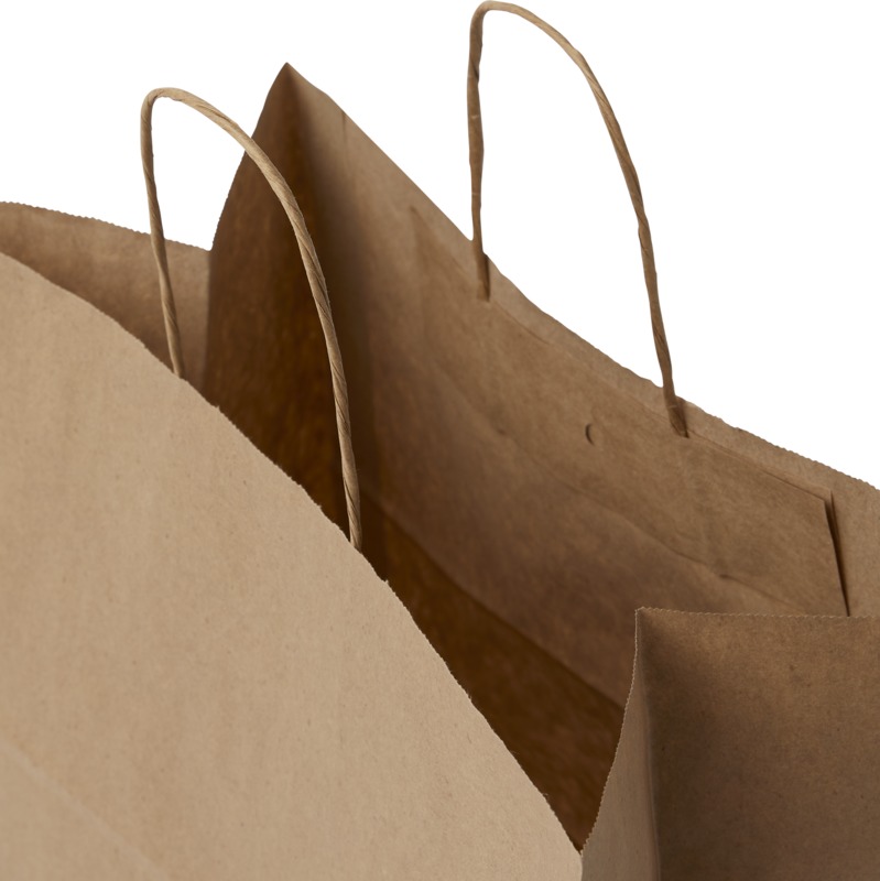 Kraft 80-90 g/m2 paper bag with twisted handles - 34 x 20 x 35 cm - Image 10