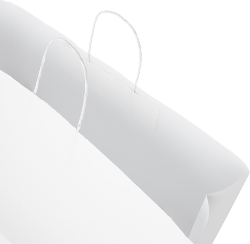 Kraft 90-100 g/m2 paper bag with twisted handles - 49.5 x 14 x 44 cm - Image 4