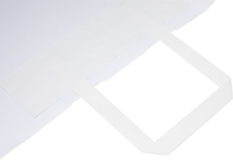Kraft 90-100 g/m2 paper bag with flat handles - 49.5 x 14 x 44 cm - Image 5