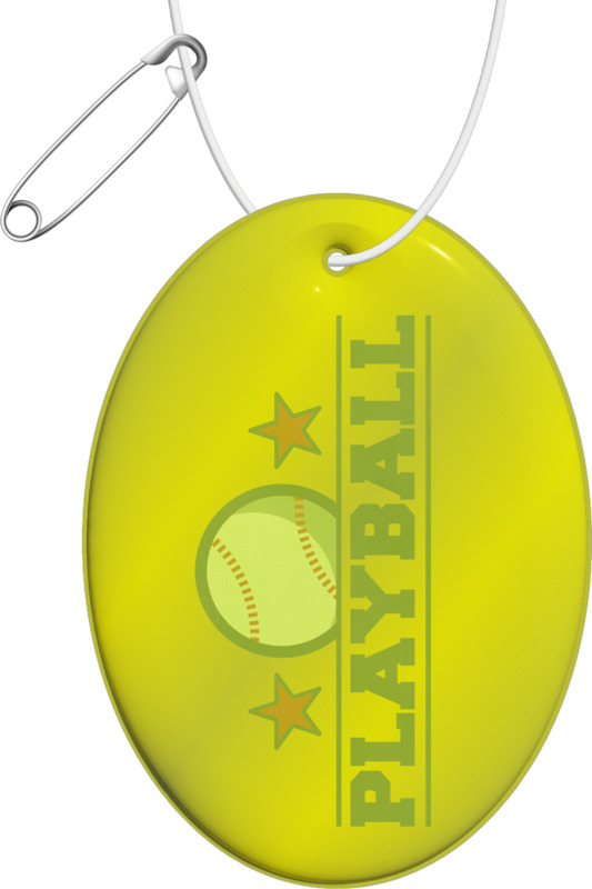 RFX™ H-12 oval reflective PVC hanger - Image 6