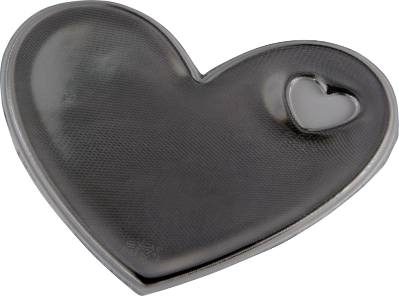 RFX™ S-12 heart M reflective PVC sticker