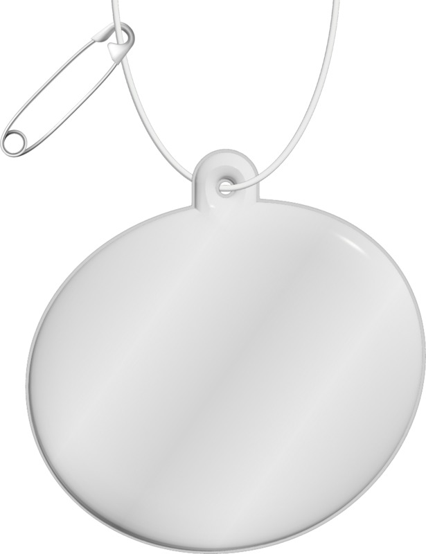 RFX™ H-09 oval reflective PVC hanger