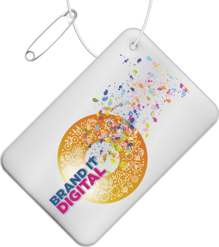 RFX™ H-10 rectangular reflective PVC hanger small - Image 4