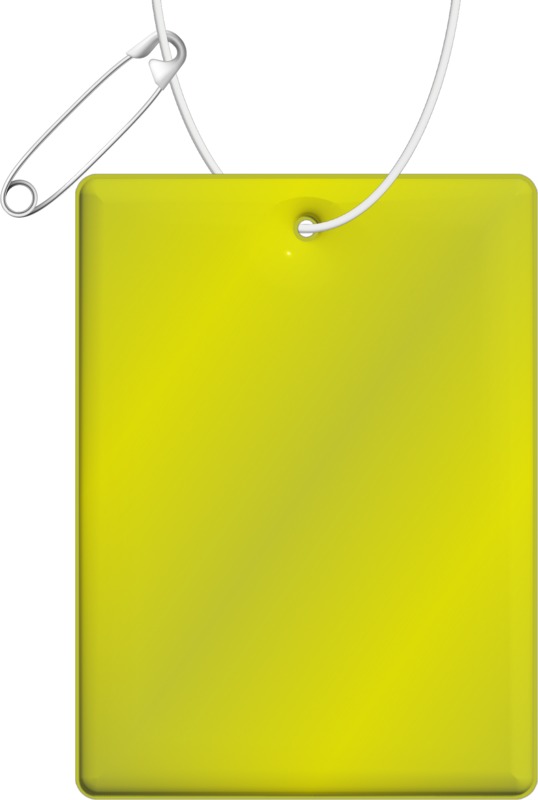 RFX™ H-12 rectangular reflective PVC hanger large - Image 5