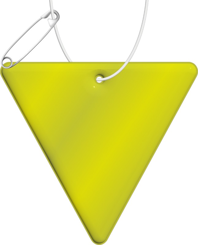 RFX™ H-12 inverted triangle reflective PVC hanger - Image 5