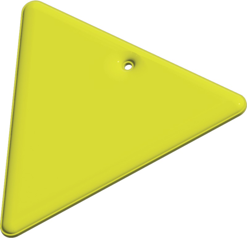 RFX™ H-12 inverted triangle reflective PVC hanger - Image 6