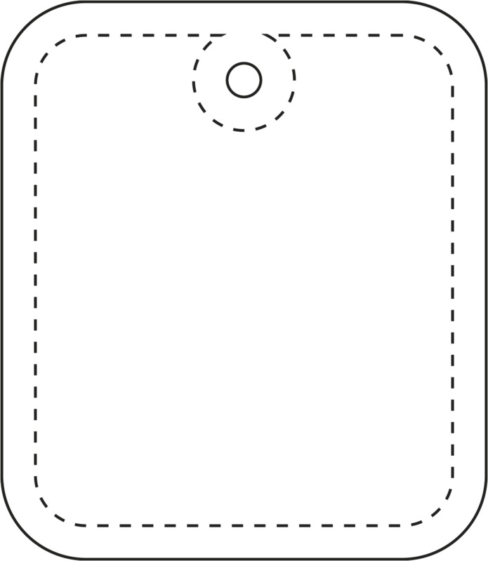 RFX™ H-20 rectangular XXL reflective PVC hanger - Image 3