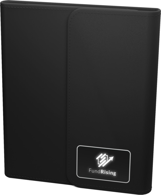 SCX.design O18 A5 notebook with 5W wireless 4000 mAh powerbank and light-up logo - Image 7