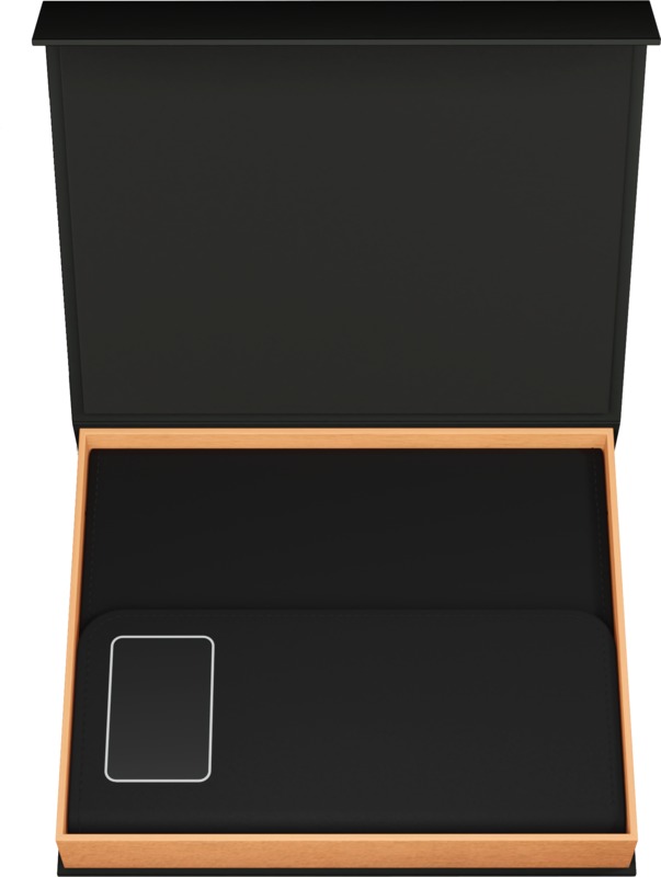 SCX.design O18 A5 notebook with 5W wireless 4000 mAh powerbank and light-up logo - Image 6