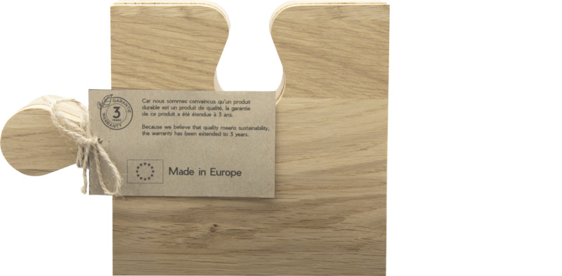SCX.design K05 oak puzzle cutting board - Image 2