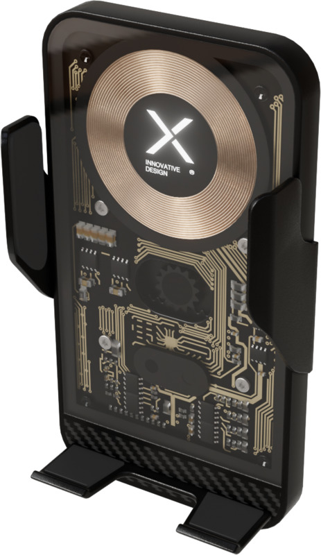 SCX.design V40 15W wireless car charger/phone holder