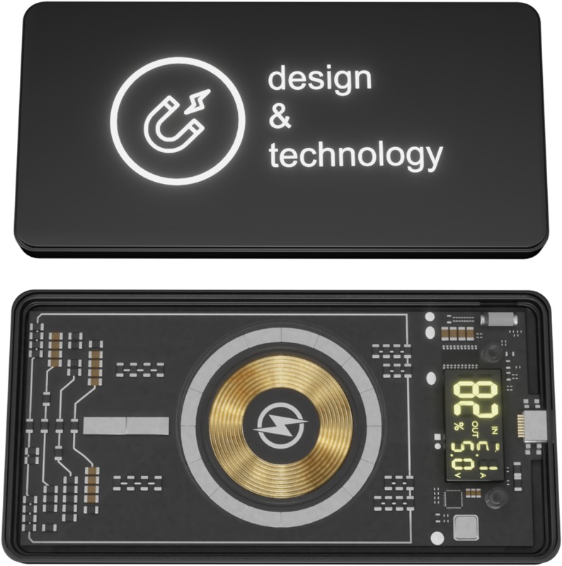 SCX.design P19 5000 mAh 5W magnetic wireless power bank - Image 3