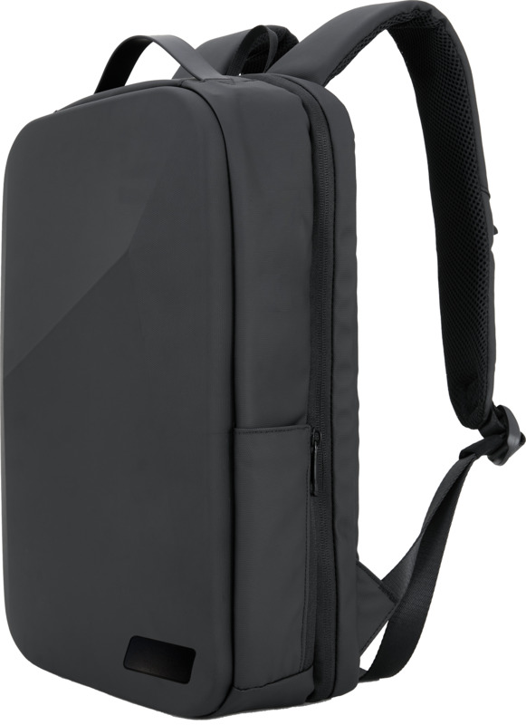SCX.design L12 shield backpack with built-in 10.000 mAh power bank and 3-in-1 charging cable
