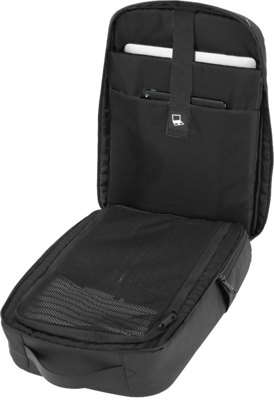 SCX.design L12 shield backpack with built-in 10.000 mAh power bank and 3-in-1 charging cable - Image 4