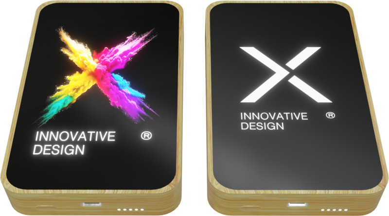 SCX.design P26 15W 5000 mAh wooden MagSafe power bank