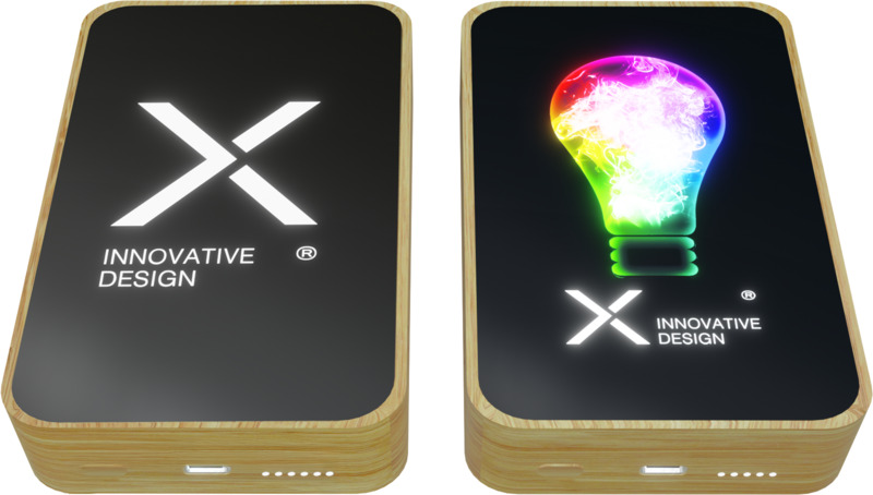 SCX.design P27 10.000 mAh MagSafe bamboo power bank