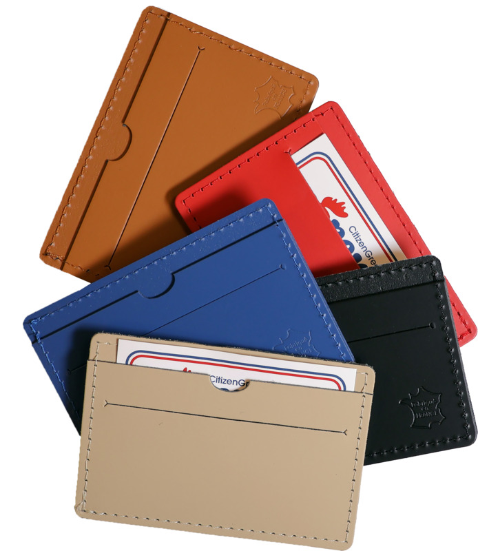 Citizen Green Tintin recycled leather card holder - Image 11