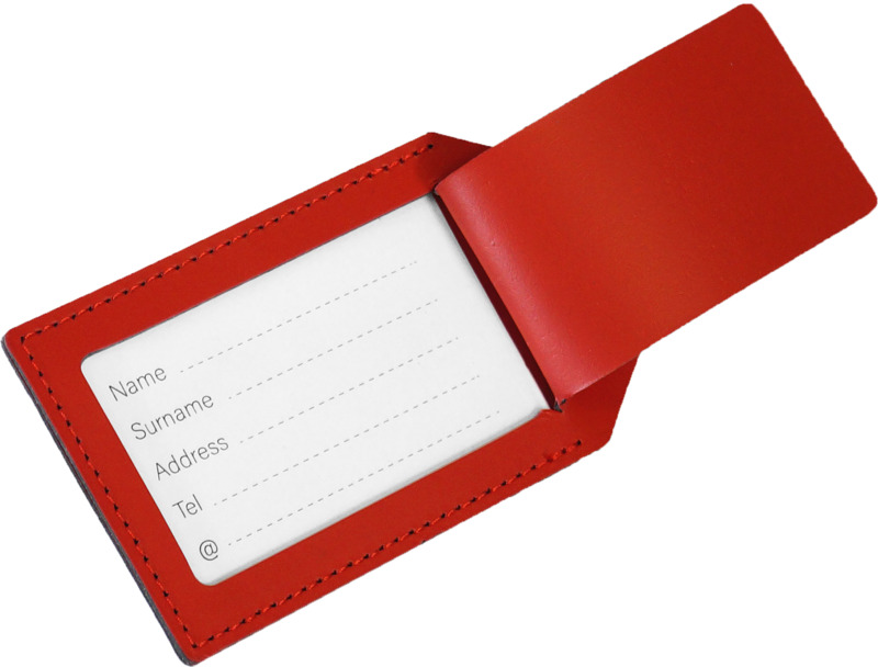 Citizen Green Milou recycled leather luggage tag - Image 6