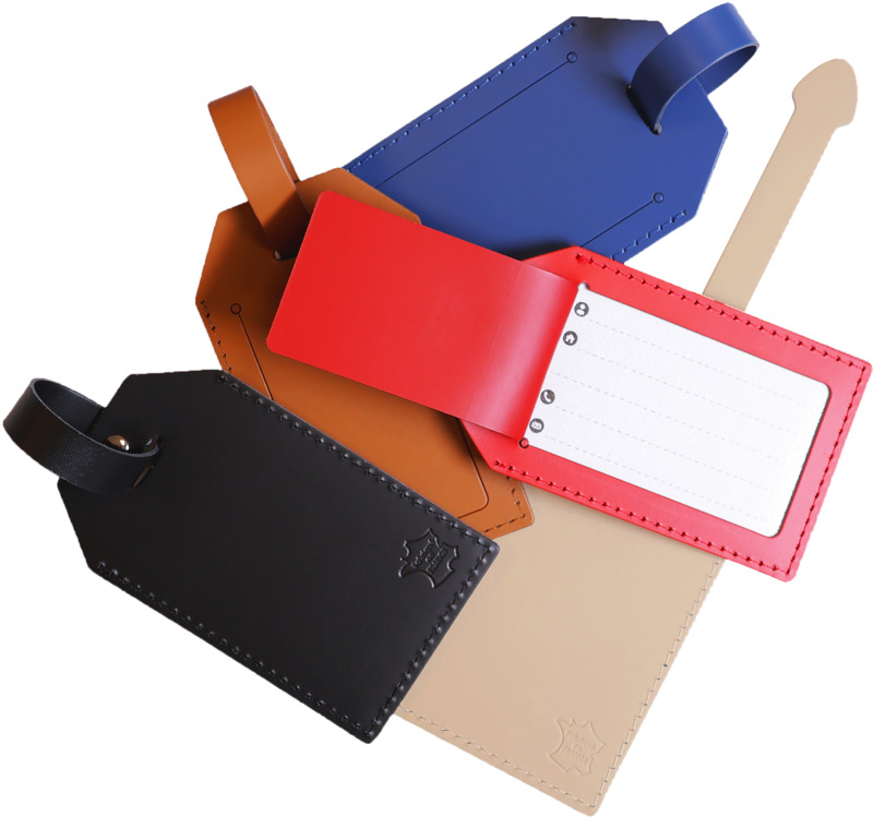 Citizen Green Milou recycled leather luggage tag - Image 17