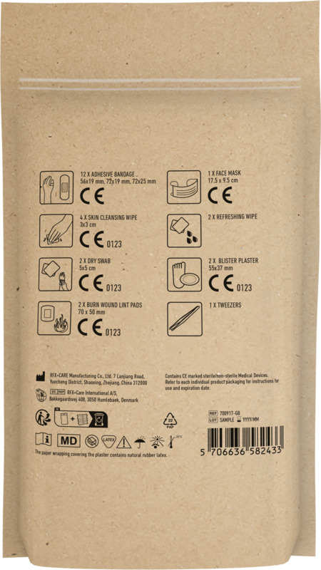 MyKit Workplace First Aid Kit with paper pouch - Image 8