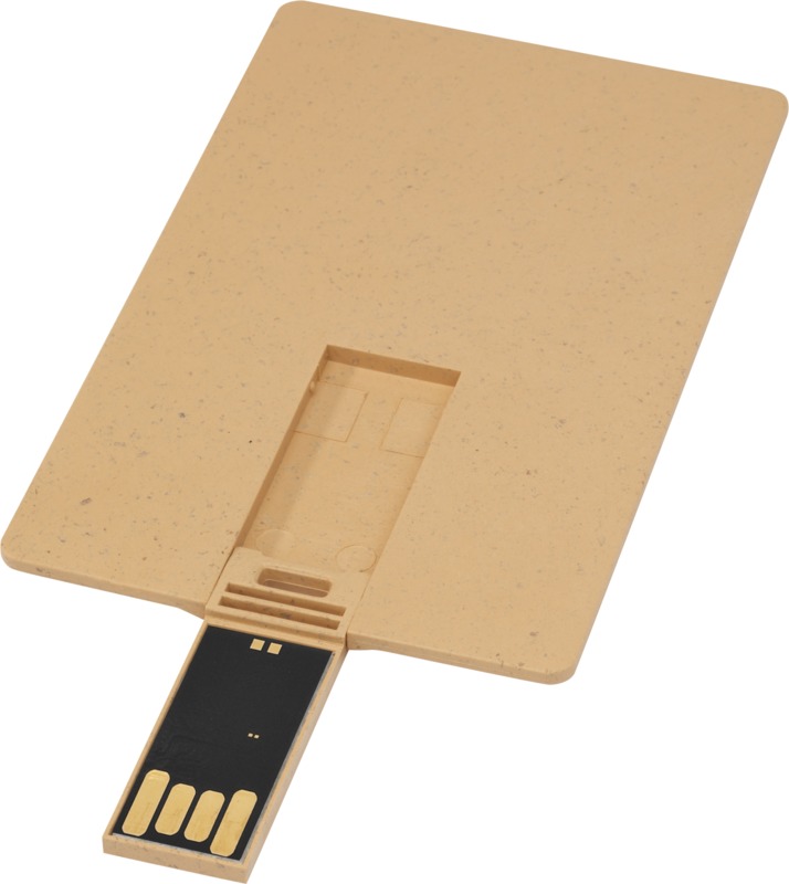 Rectangular degradable credit card USB