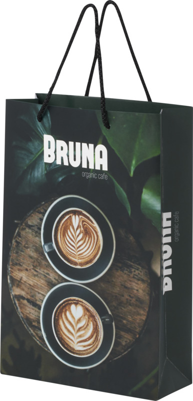 Handmade 170 g/m2 integra paper bag with plastic cord handles - 24 x 9 x 36 cm - Image 9
