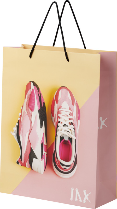 Handmade 170 g/m2 integra paper bag with plastic cord handles - 31 x 12 x 41 cm - Image 9