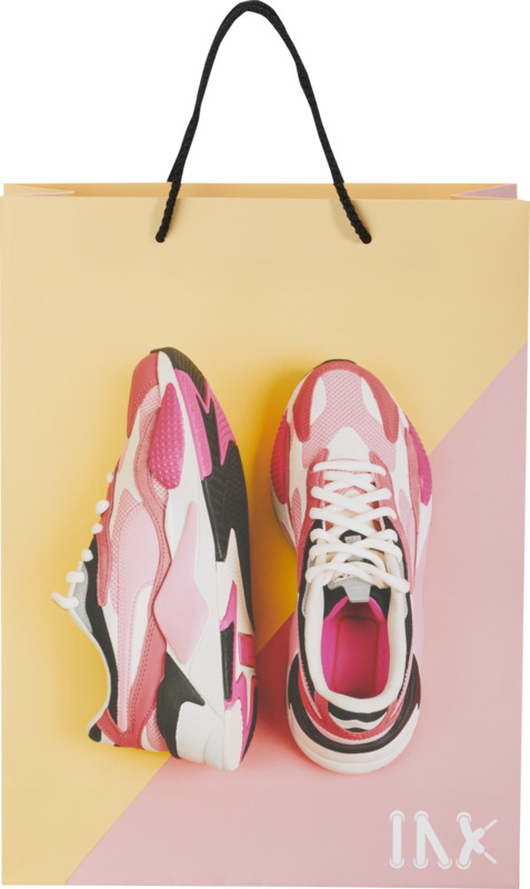 Handmade 170 g/m2 integra paper bag with plastic cord handles - 31 x 12 x 41 cm - Image 10