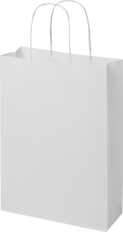 Kraft 120 g/m2 paper bag with twisted handles - 24 x 9 x 32 cm - Image 4