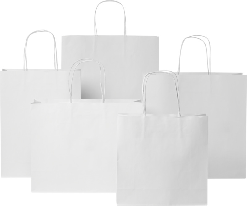Kraft 120 g/m2 paper bag with twisted handles - 24 x 9 x 32 cm - Image 8