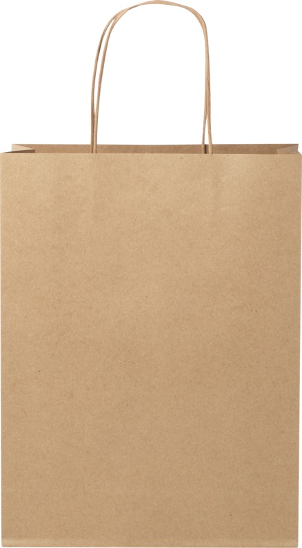 Kraft 120 g/m2 paper bag with twisted handles - 24 x 9 x 32 cm - Image 11