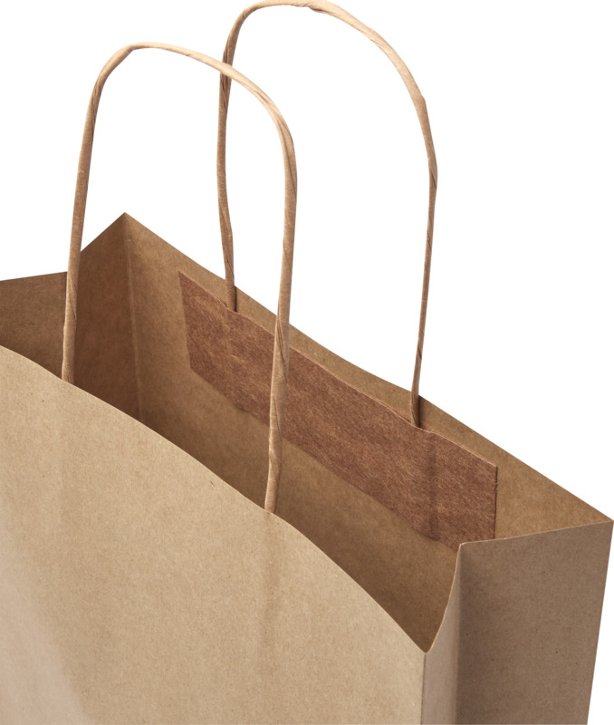 Kraft 120 g/m2 paper bag with twisted handles - 24 x 9 x 32 cm - Image 14