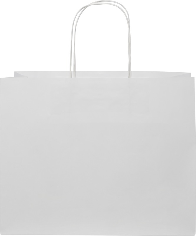 Kraft 120 g/m2 paper bag with twisted handles - 31 x 12 x 25 cm - Image 3