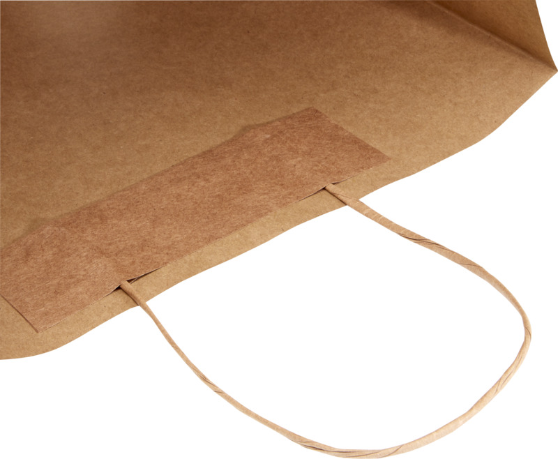 Kraft 120 g/m2 paper bag with twisted handles - 31 x 12 x 25 cm - Image 15