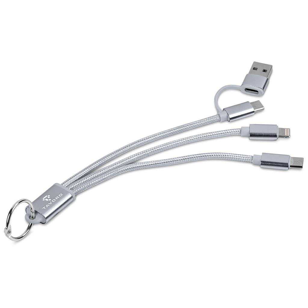 Altitude Chango 4-in-1 Charging cable - Silver